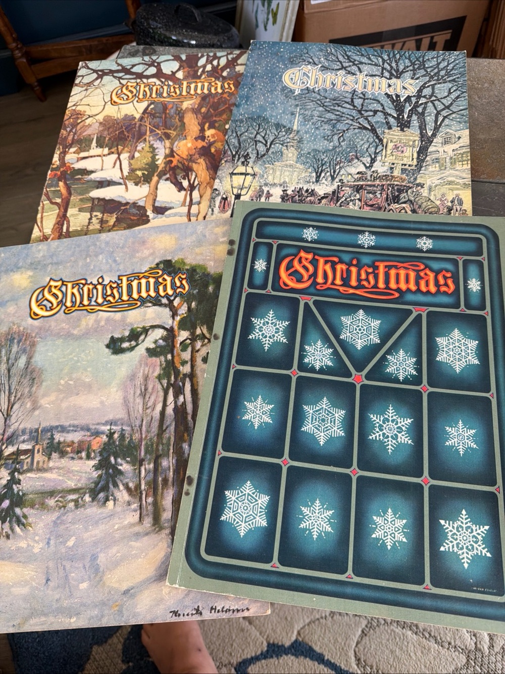 1948-49 & 1952-53 American Annuals of Christmas Literature & Art